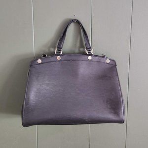 Vintage Louis Vuitton Black Handbag